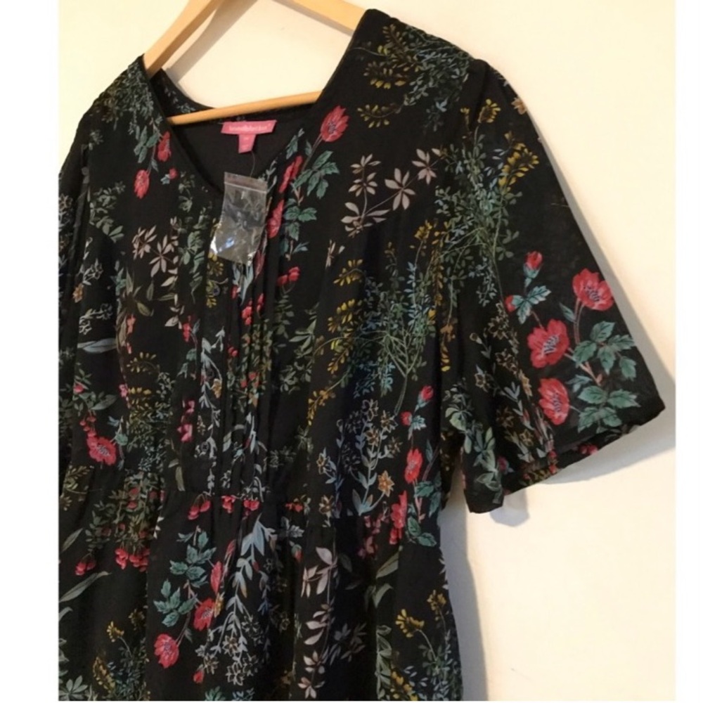 Woman Within Floral Maxi Dress